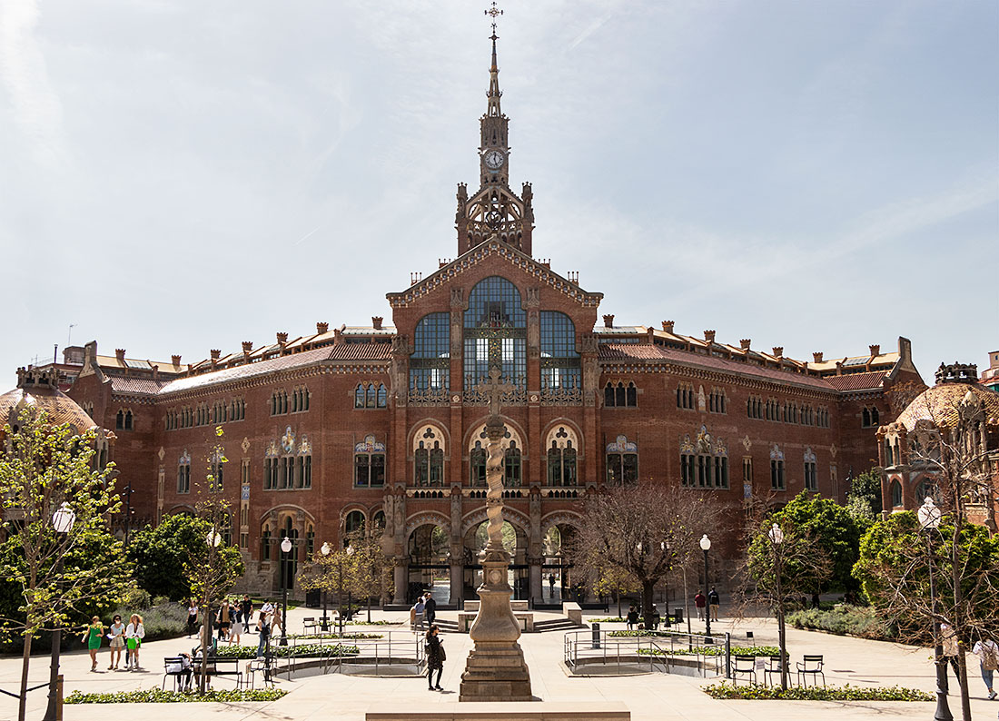 Sant Pau Hospital i Barcelona