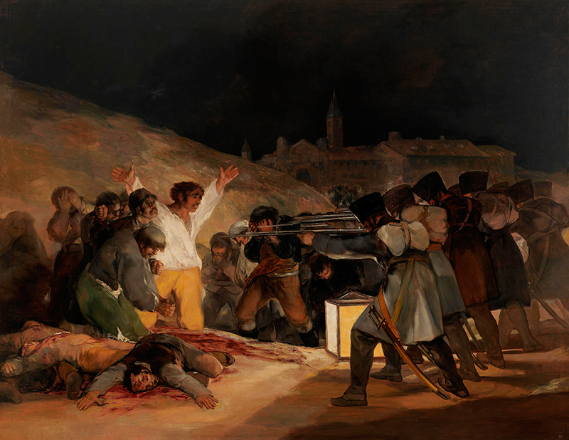 El 3 de mayo de Francisco de Goya - Museo del Prado de Madrid. Foto: © Museo Nacional del Prado 