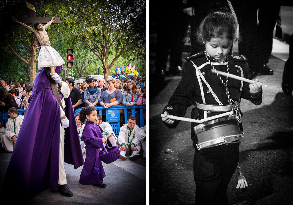 Easter in Palma - children are an active part of the parades