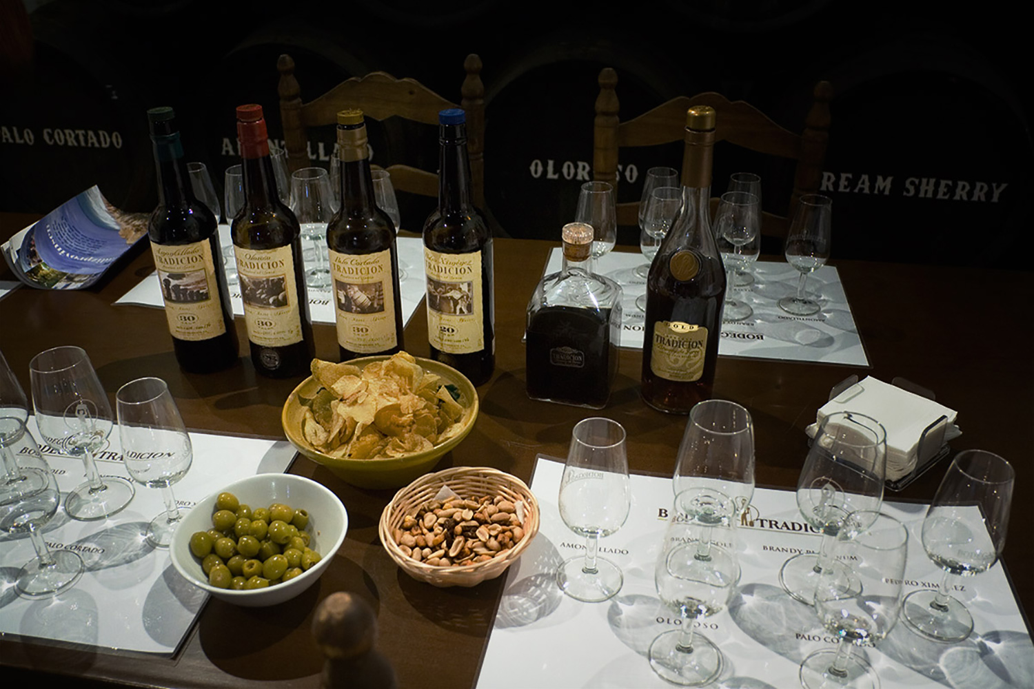 Tag til sherrysmagning i Jerez de la Frontera