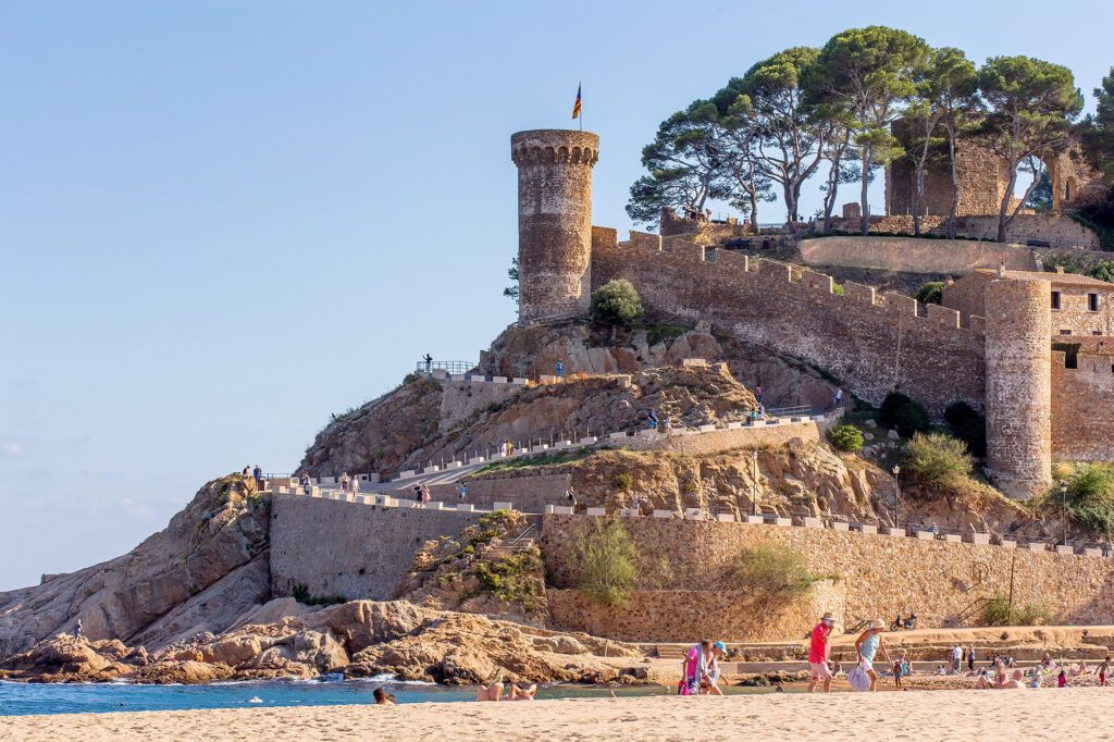 Costa Brava is both beautiful beaches and cultural cities