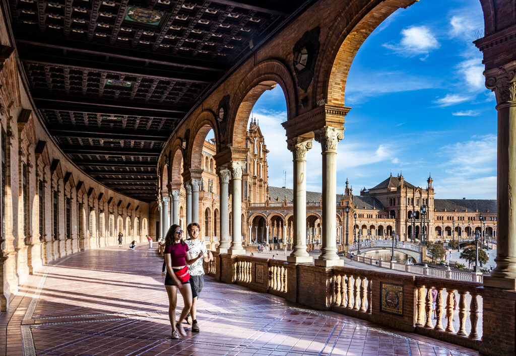 Experience Seville like a local - visit the great landmark Plaza de España