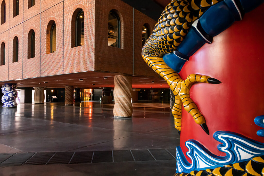 Phillipe Starck has designed Bilbao's Azkuna Zentroa cultural centre.