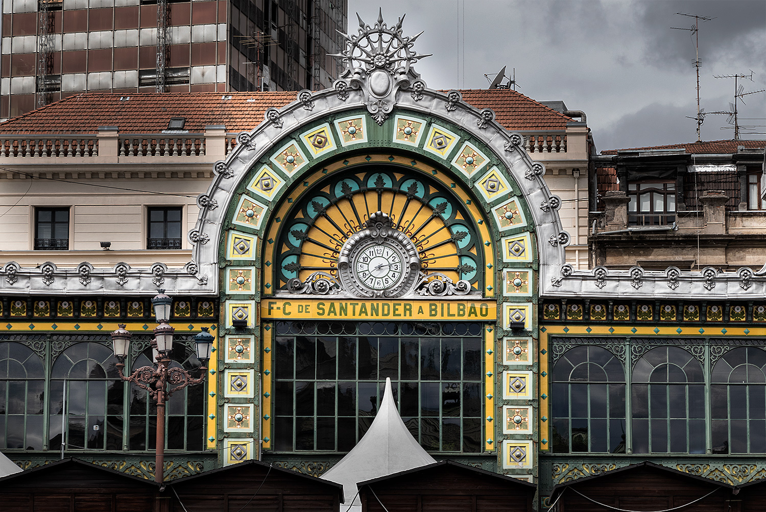 The city's Old Station is one of the must-sees in Bilbao.