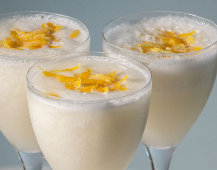 Forfriskende spansk dessert: Citronsorbet med cava