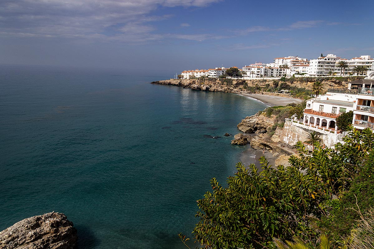 Enjoy the view from the Balcon de Europa in Nerja