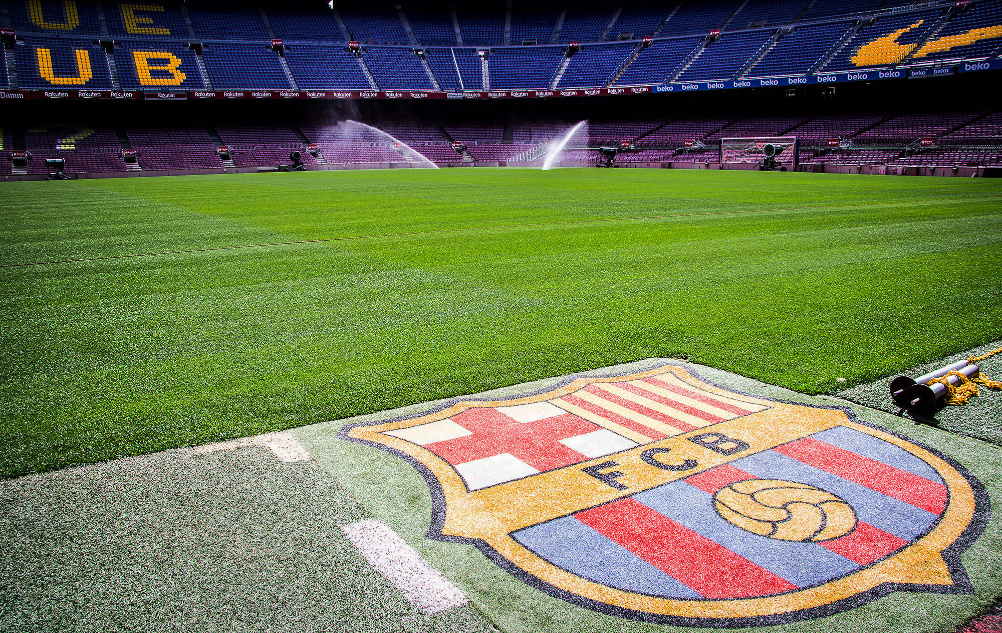 FC Barcelona stadium Camp Nou in Barcelona