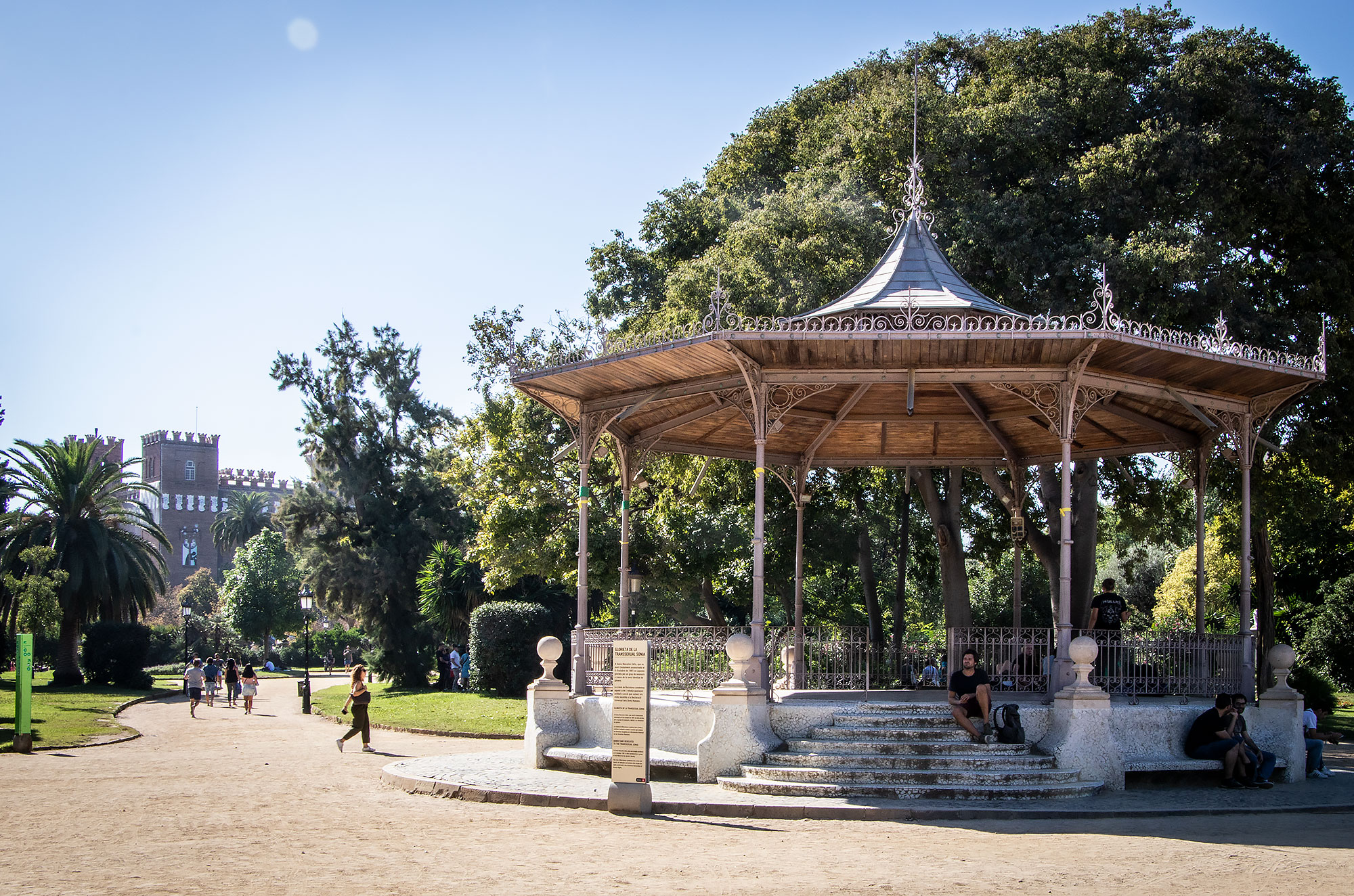   Ciutadella Park in Barcelona