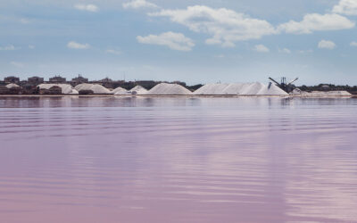Europas største saltsø er lyserød og ligger i Torrevieja