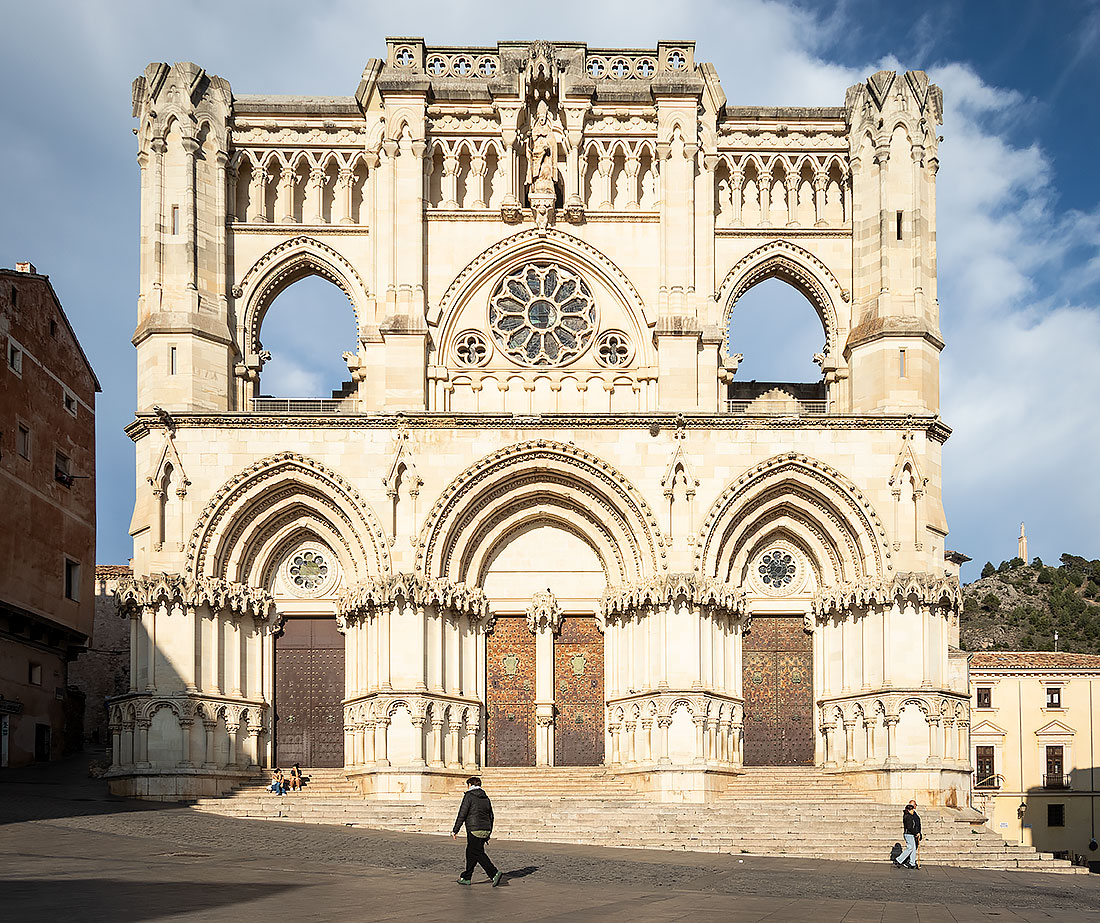 Katedralen i Cuenca Spanien