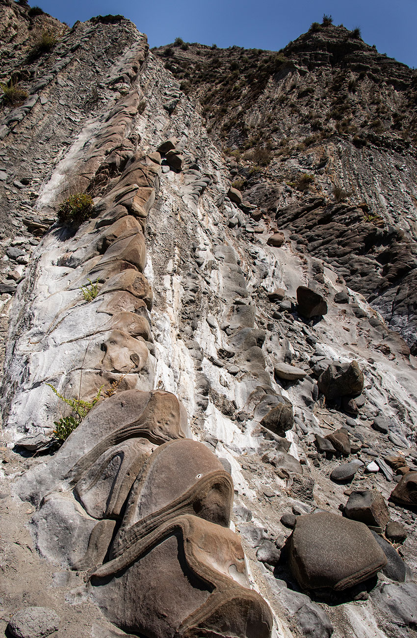 Almeria's desert landscape is serrated like the back of a dragon.