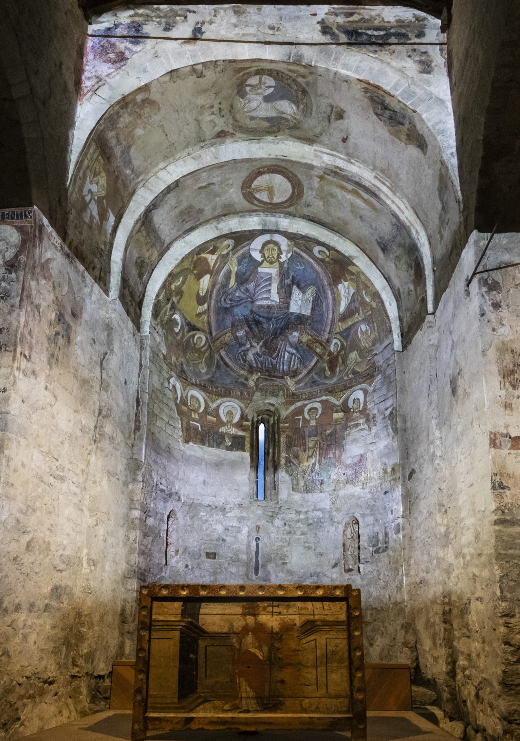 Sant Climent Church in Taüll with impressive frescoes.