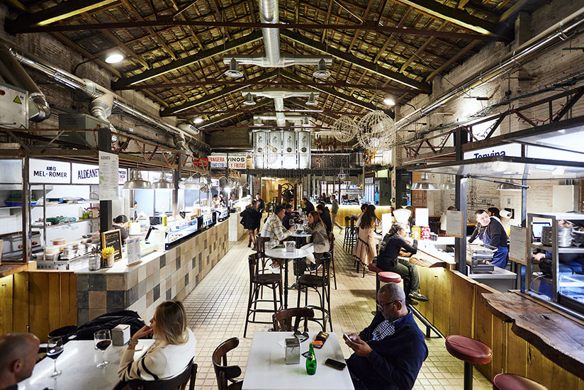 Mercader Cabanyal is Valencia's hip new gastro market.