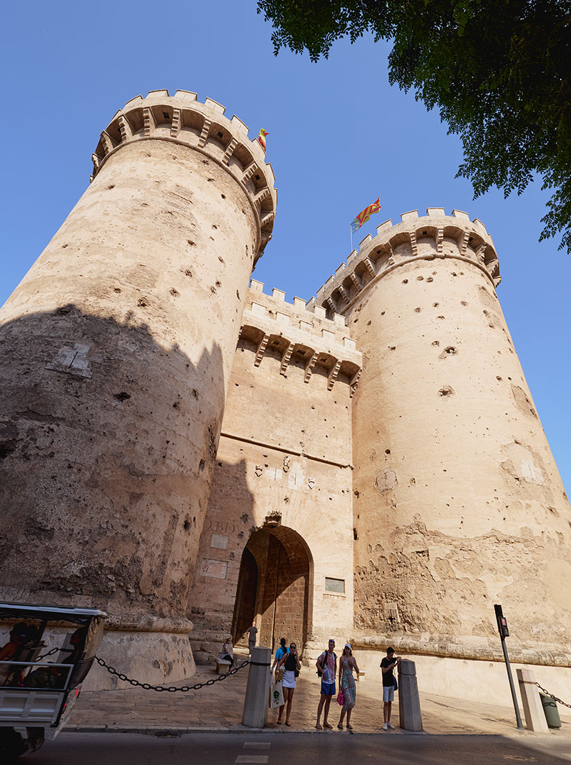 Torres de Quart in Valencia. Photo: Visit Valencia