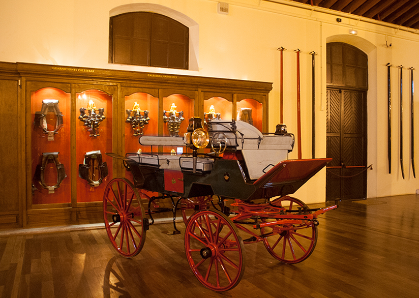 Se historiske hestevogne i Jerez de la Frontera i Andalusien i Spanien.