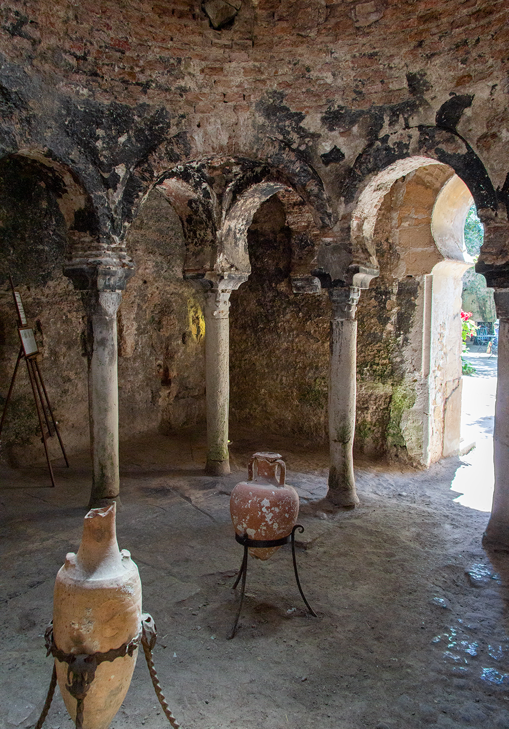 The Arab Baths in Palma de Mallorca's Jewish quarter.