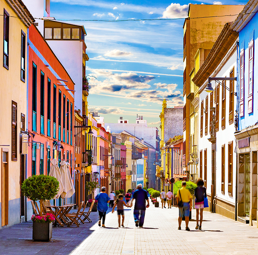 San Cristobal de Laguna på Tenerife.