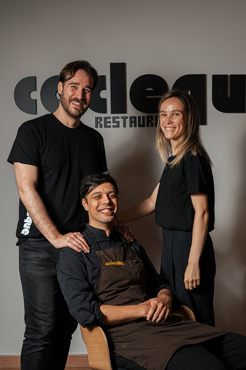The management behind the Cocleque restaurant in EL Cabanyal in Valencia