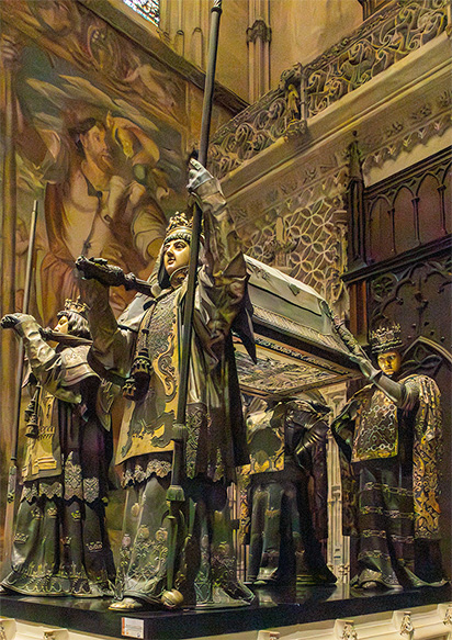 Colombus' grav i Sevillas katedral
