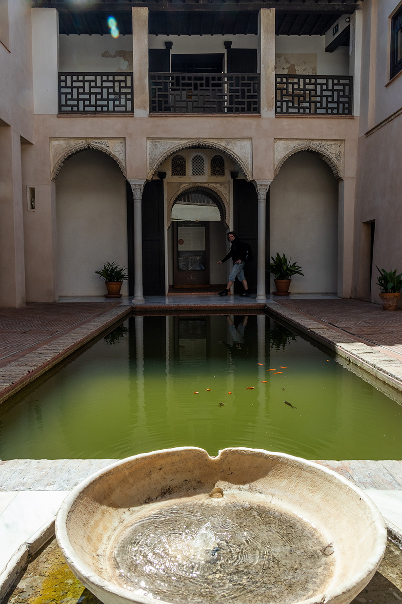 Det fine palæ Casa de Zafra I Granada.