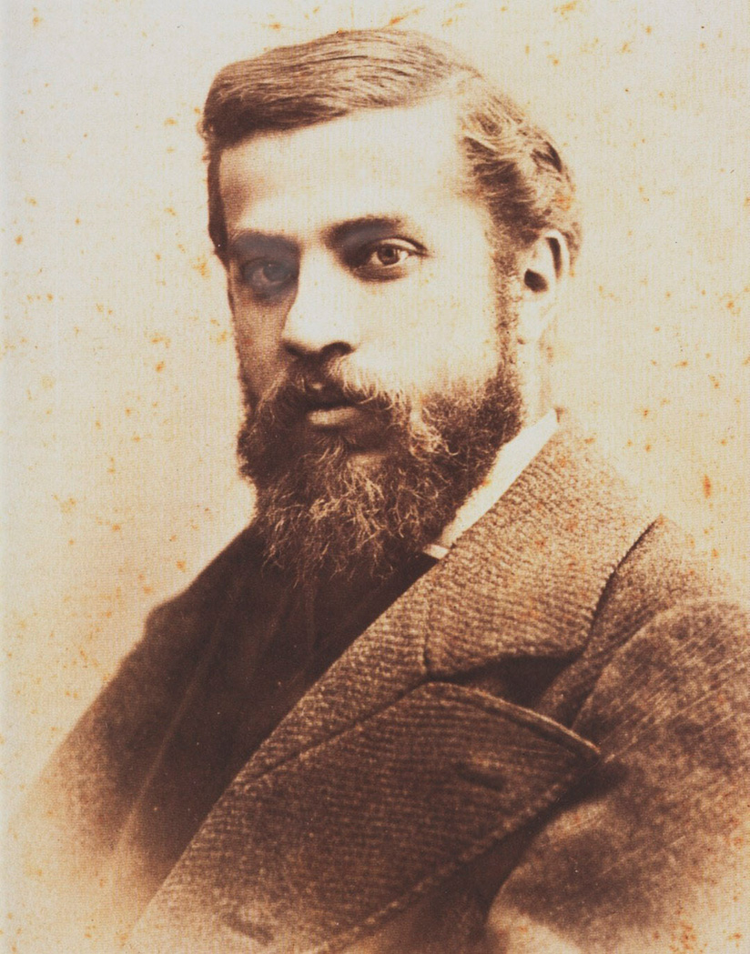 Portrait of Gaudí from 1878