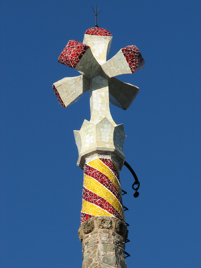 Bellesguard, also known as Casa Figueras, is one of Gaudí's works in Barcelona.
