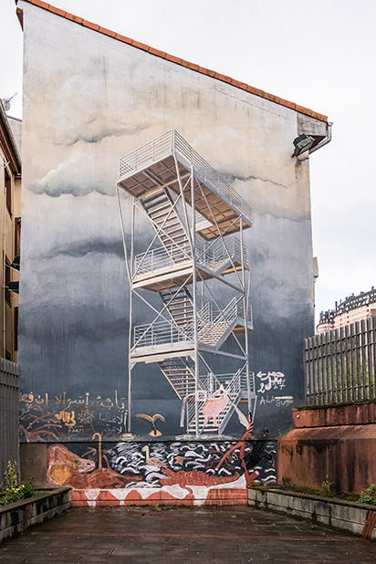 Gadekunst i La Vieja Bilbao